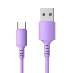 Cable de Datos GTM BP06 3,1a 1,2m Tipo C Violeta