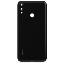 Tapa Trasera Huawei Y7 2019 Negra Con Lens