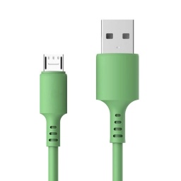 Cable de Datos GTM BP06 3,1a 1,2m Micro Usb Verde