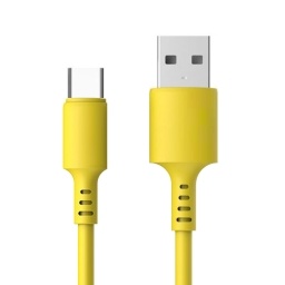Cable de Datos GTM BP06 3,1a 1,2m Tipo C Amarillo