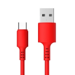 Cable de Datos GTM BP06 3,1a 1,2m Tipo C Rojo