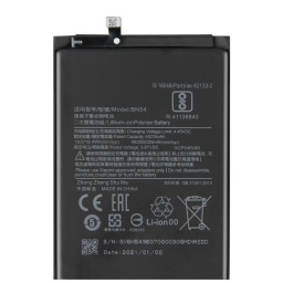Bateria Xiaomi BN54 Redmi 9 Redmi  Note 9