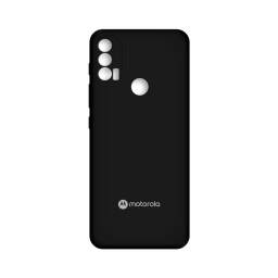Case Silicona Motorola E40 Negro