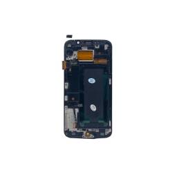 Display Samsung G925A Galaxy S6 Edge CMarco Azul OLED